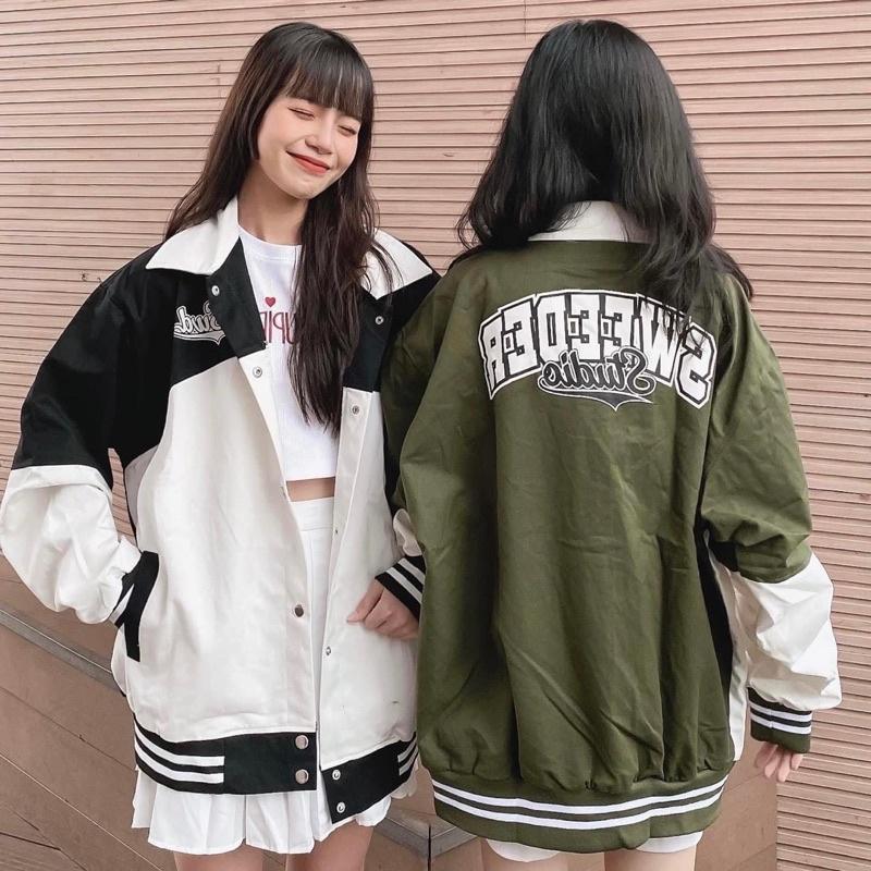 Áo Jacket BOb From rộng Unisex