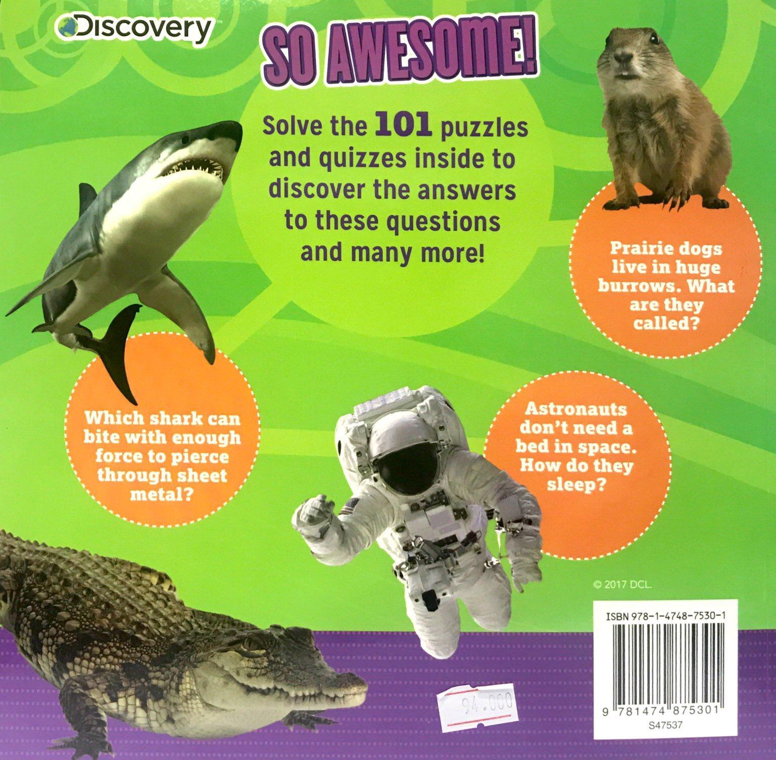 Sách ngoại văn: So Awesome! Puzzle Books