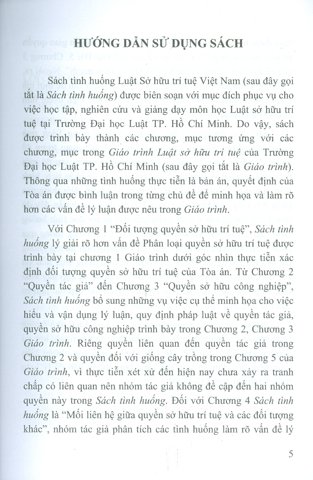 SÁCH TÌNH HUỐNG LUẬT SỞ HỮU TRÍ TUỆ VIỆT NAM (Bình Luận Bản Án) (Tái bản lần thứ nhất, có sửa đổi, bổ sung)