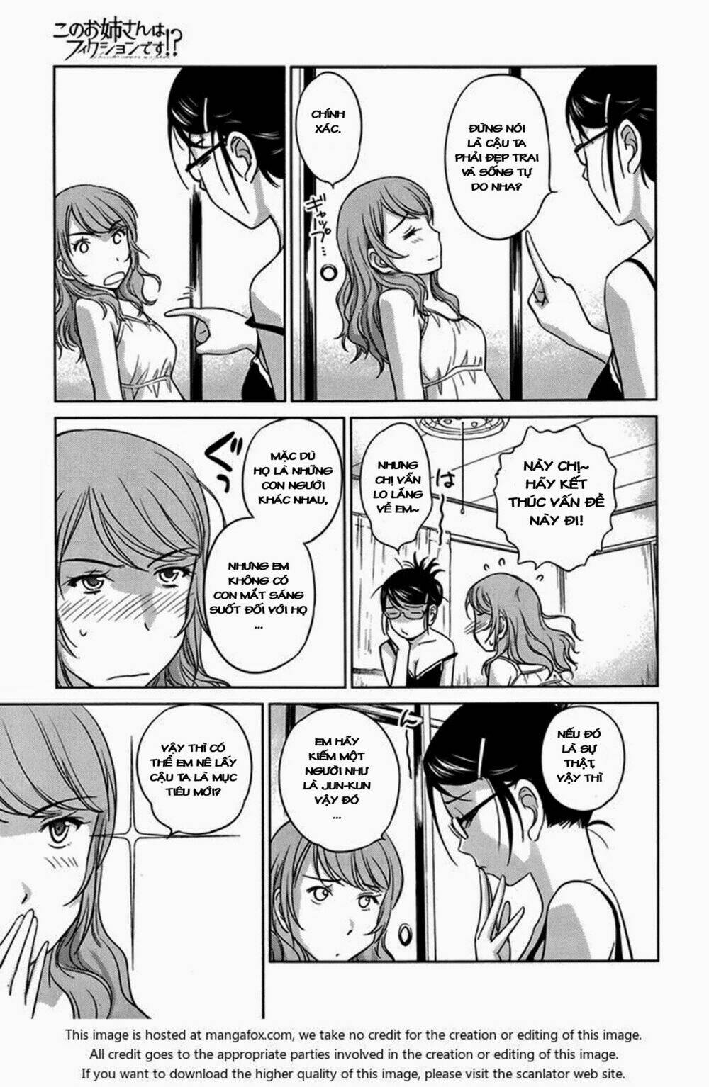 kono oneesan wa fliction desu!? chapter 26 18