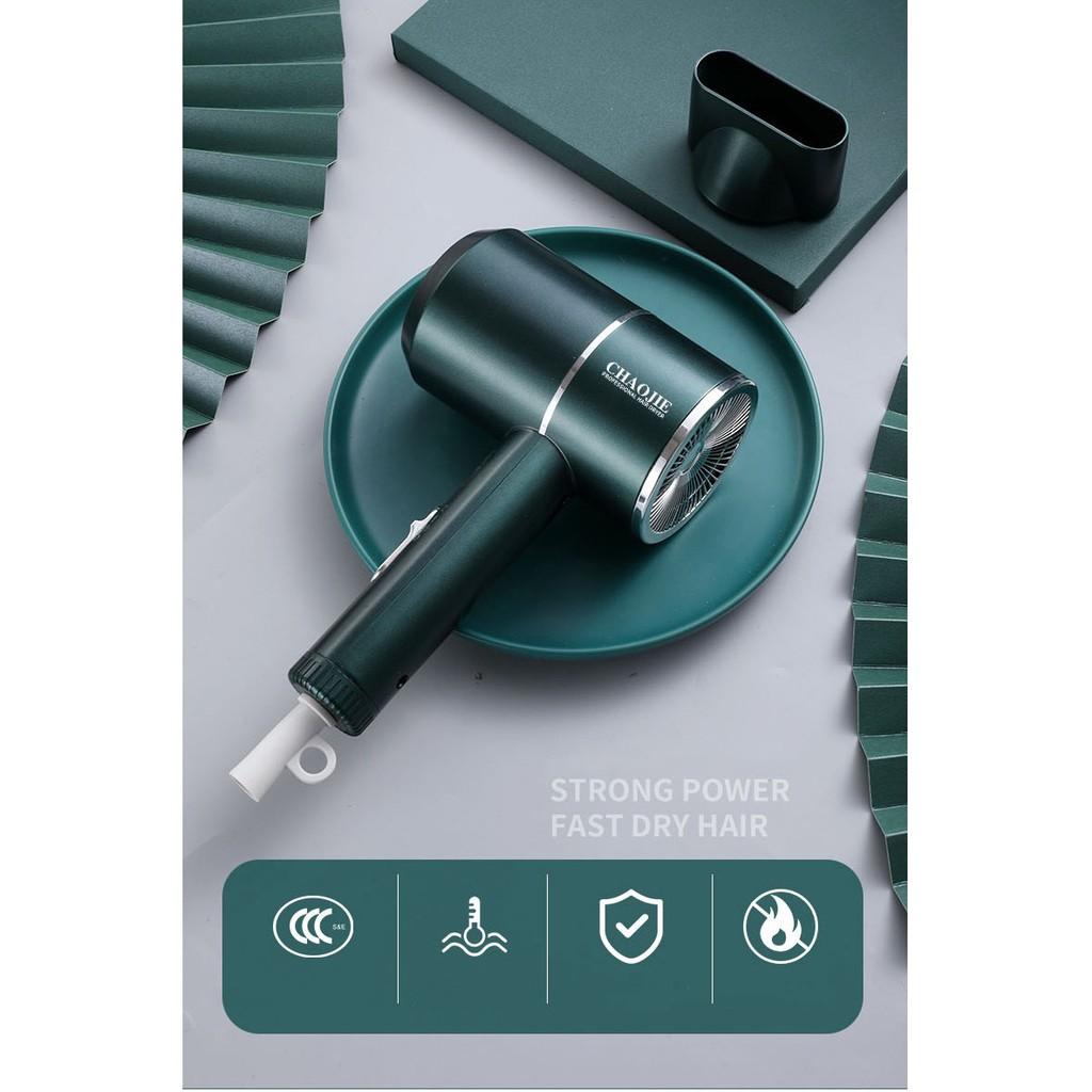 Máy sấy tóc đa năng công suất mạnh mẽ độ ồn thấp Green Anion Power