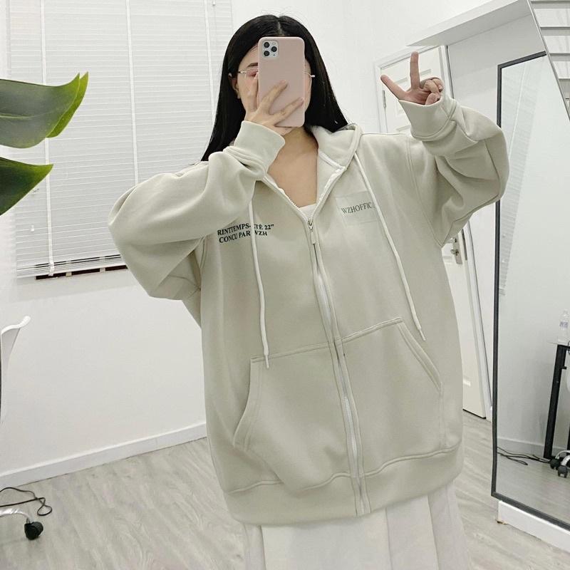 Áo Khoác Zip Kéo Form Rộng MEMBER