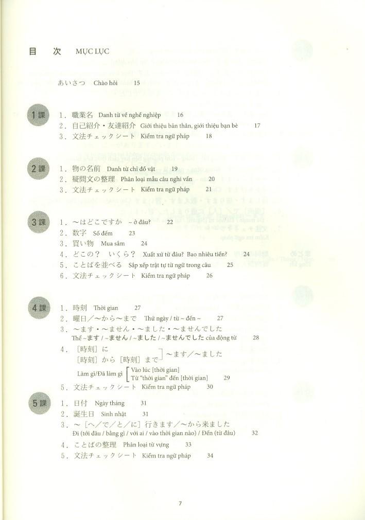 Sách Tiếng Nhật Sơ Cấp 1: Viết - Nhớ Các Mẫu Câu