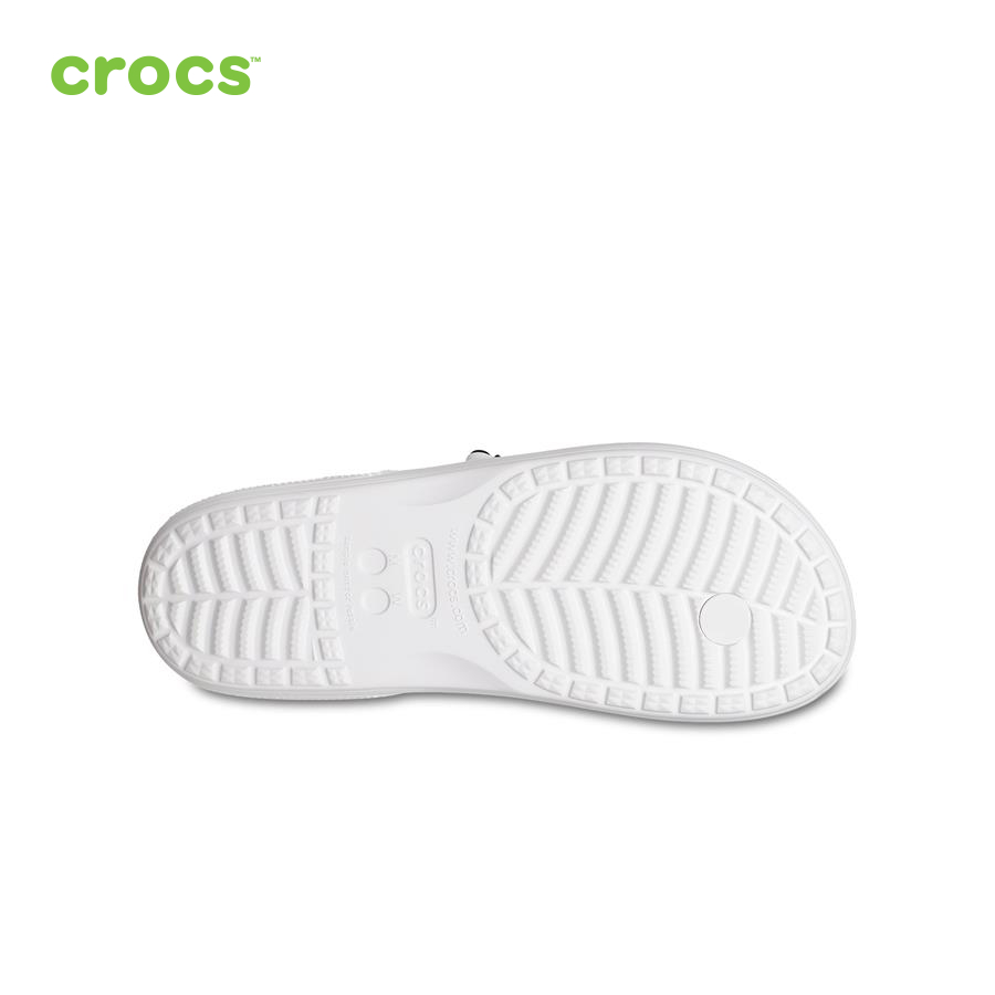 Dép nhựa nam Crocs Classic Flip U White - 207713-100