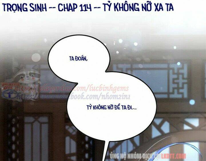 trọng sinh bá sủng nhiếp chính vương quá mạnh mẽ chapter 114 6