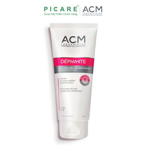 Sữa dưỡng thể làm trắng sáng da ACM Depiwhite Whitening Body Milk 200ml