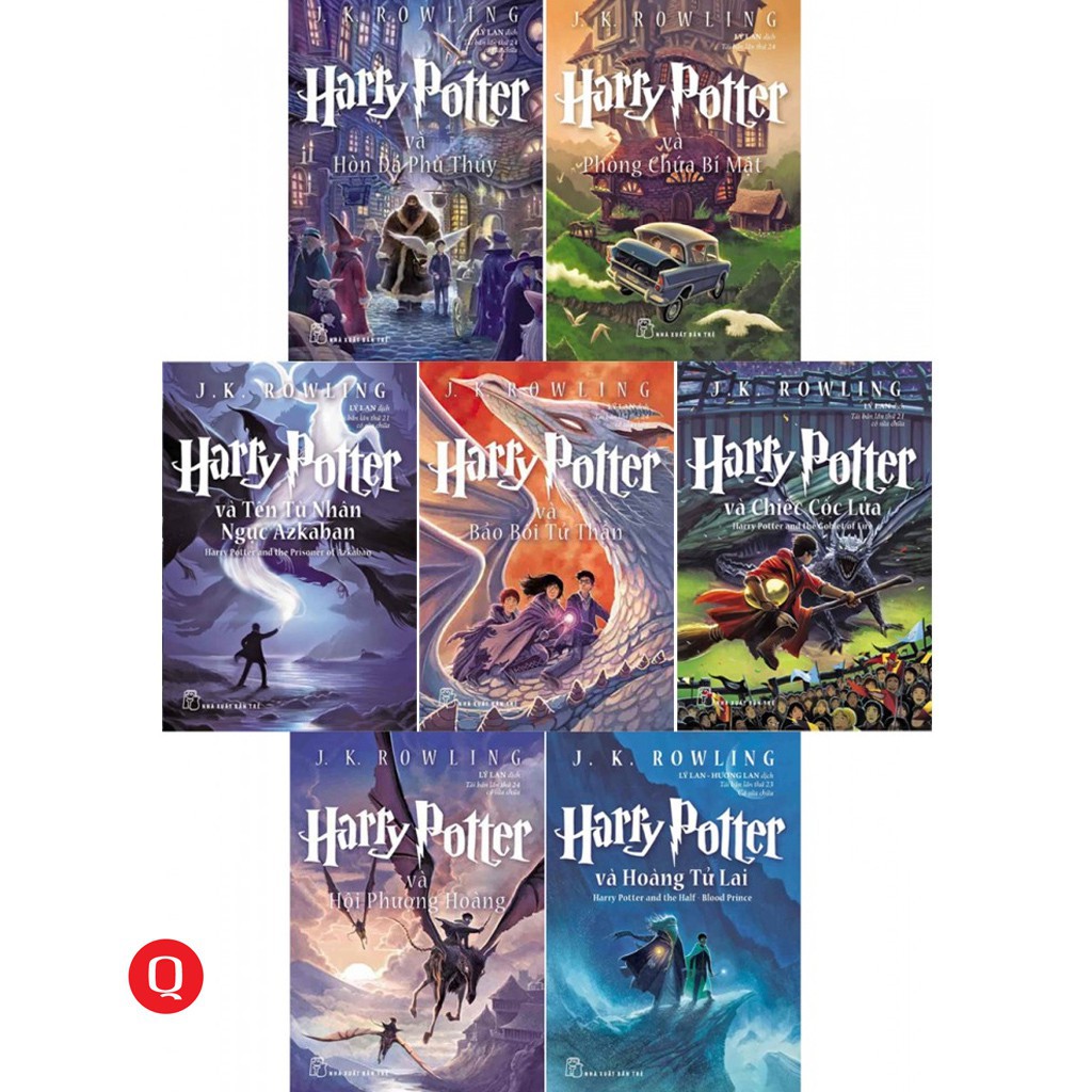 Truyện Harry Potter: Trọn bộ 7 cuốn 