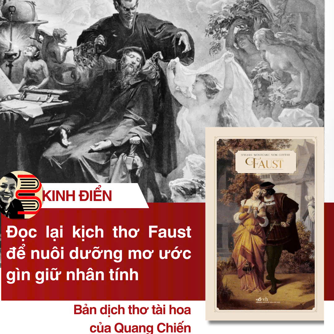 FAUST  Johann Wolfgang von Goethe  Quang Chiến dịch  Nhã Nam  NXB Văn học Bìa mềm
