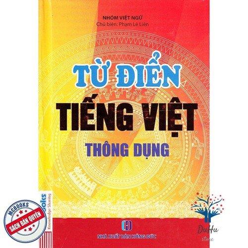 Từ điển tiếng Việt thông dụng-bìa cứng đỏ