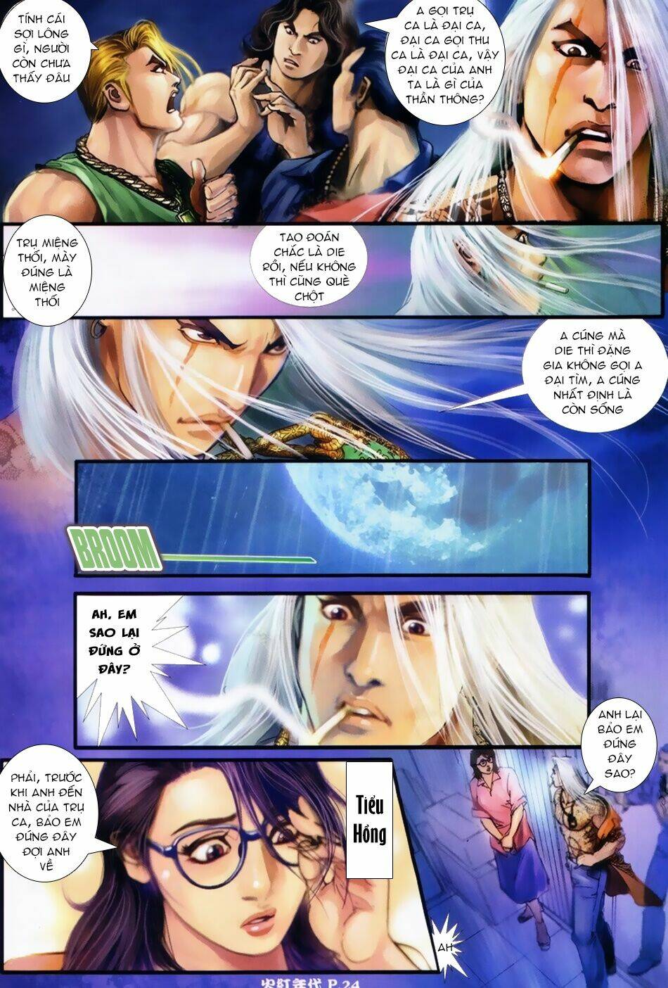 hỏa hồng niên đại hắc cốt đường chapter 22 23