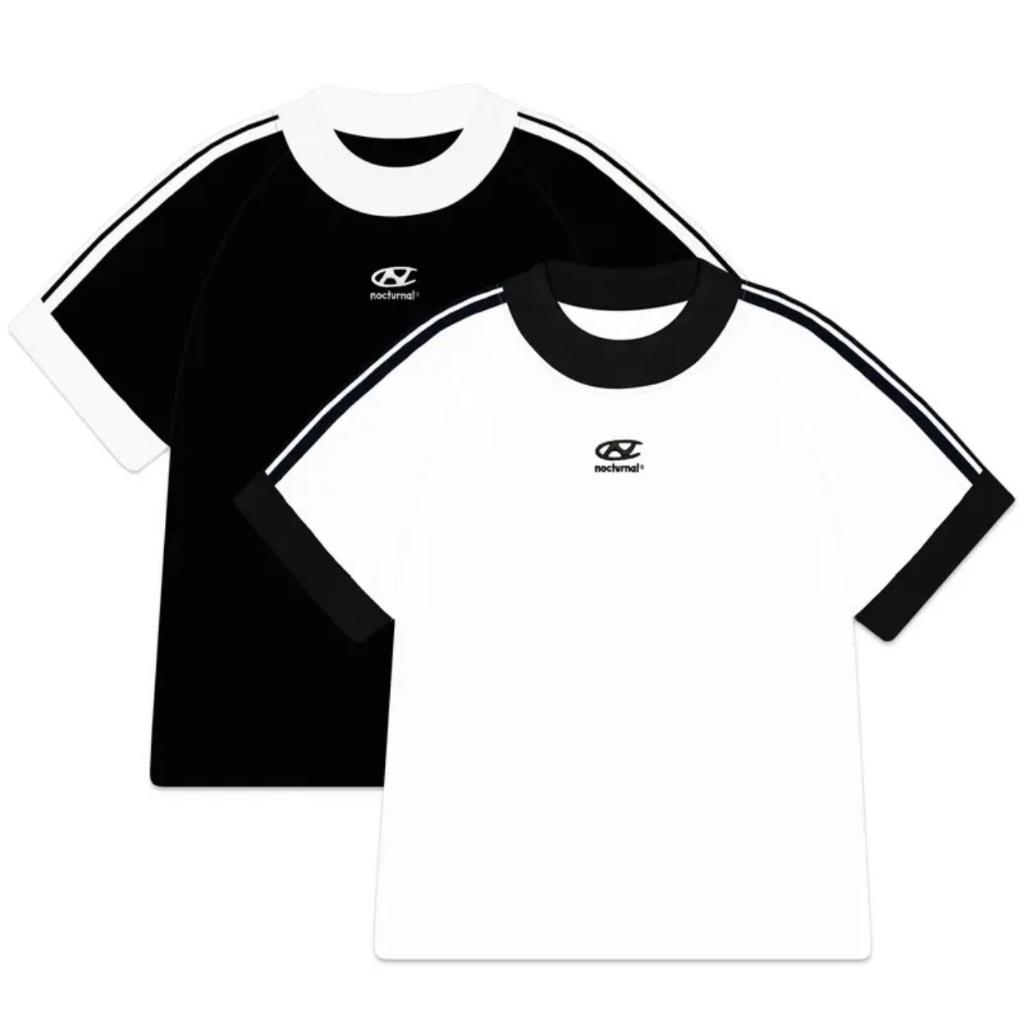 Áo Baby Tee Nocturnal Thêu Chữ N, Áo Thun Baby Tee Nocturnal Cotton 100% Nam Nữ Unisex