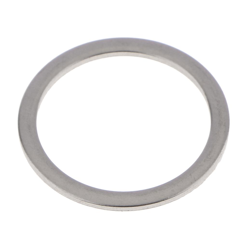Oil Pressure Sensor Adapter M16X1.5 to 1/8 NPT Turbo Feed Port Gauge Adapter with Gasket,Sliver