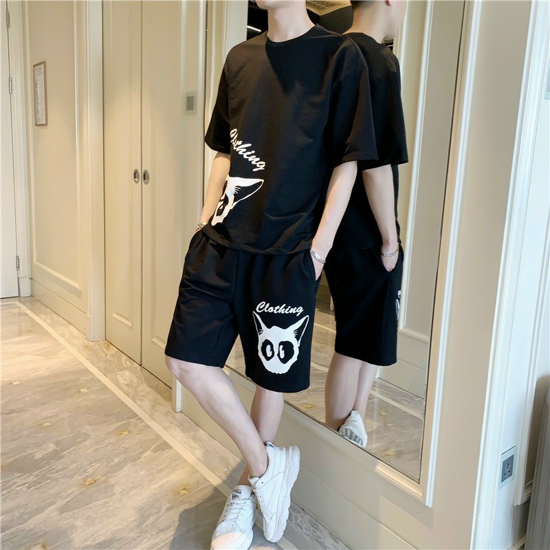 Đồ bộ thể thao nam vải thun tuyết mưa mềm mịn. Bộ PIKACHU- Thời Trang Phong Cách Hàn aloha style -Nhiều kiểu lựa chọn