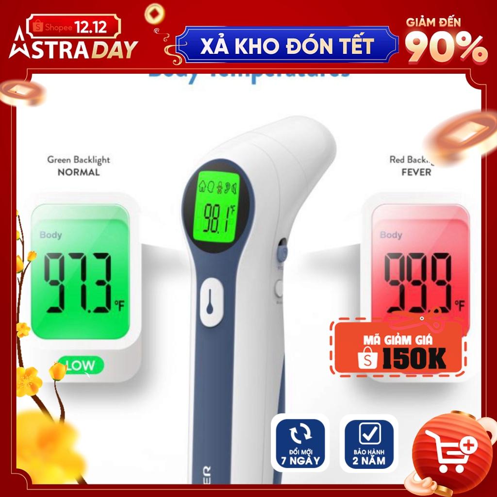 [BH 2 năm] Nhiệt kế hồng ngoại đo trán &amp; tai 4in1 Jumper FR300, nhiệt kế điện tử microlife, máy đo nhi