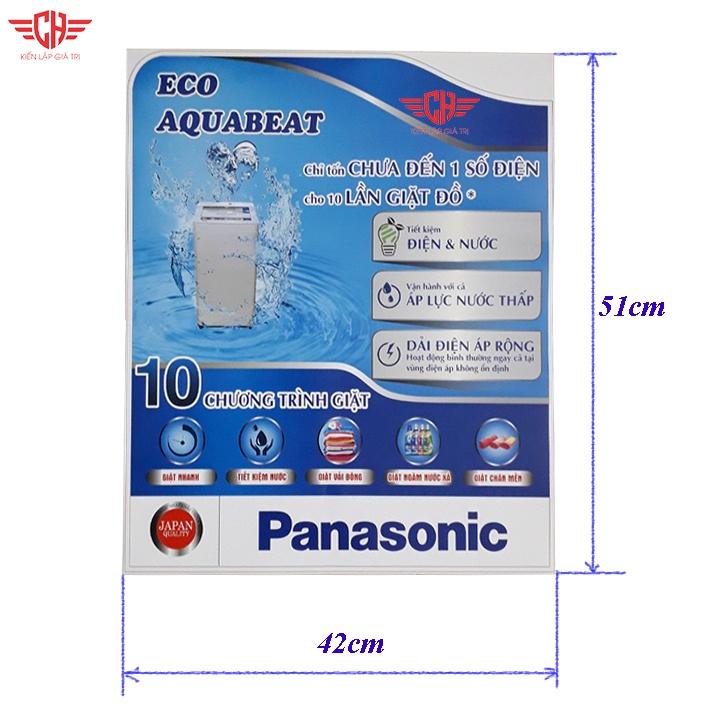 Miếng dán máy giặt Tem dán máy giặt tranh dán máy giặt panasonic nhiều mẫu