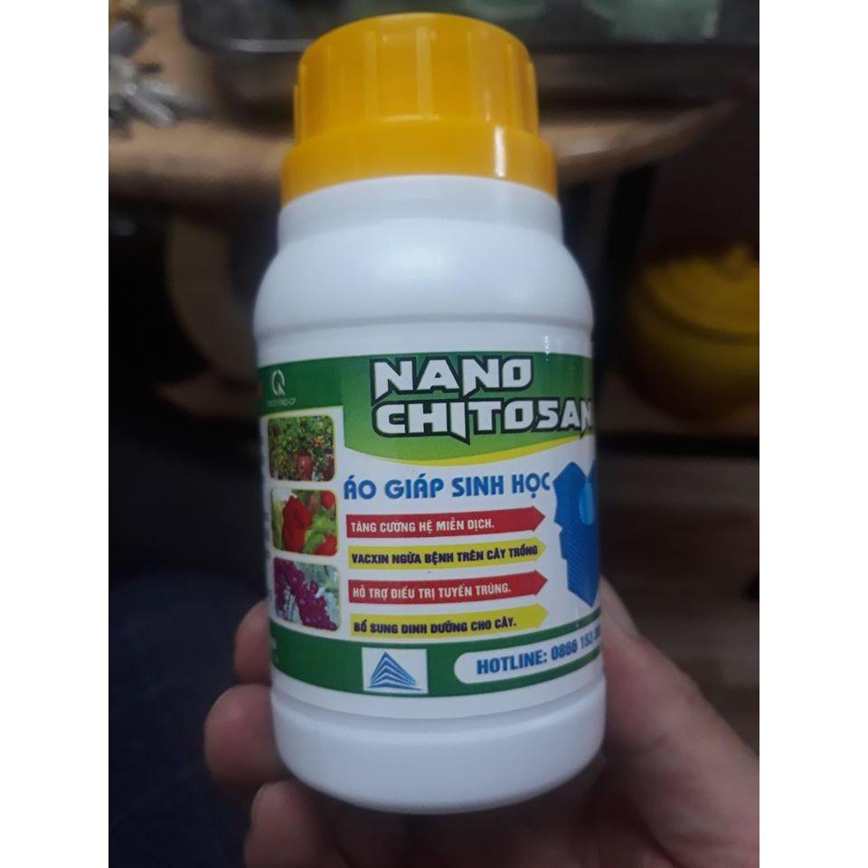 NANO CHITOSAN - áo giáp sinh học, phòng bệnh cây trồng, điều trị tuyến trùng