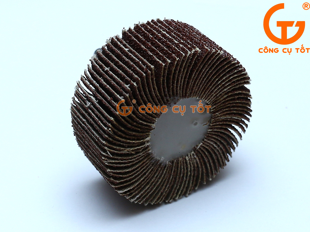 Nhám trụ Ø60xL25mm chuôi 6 ly