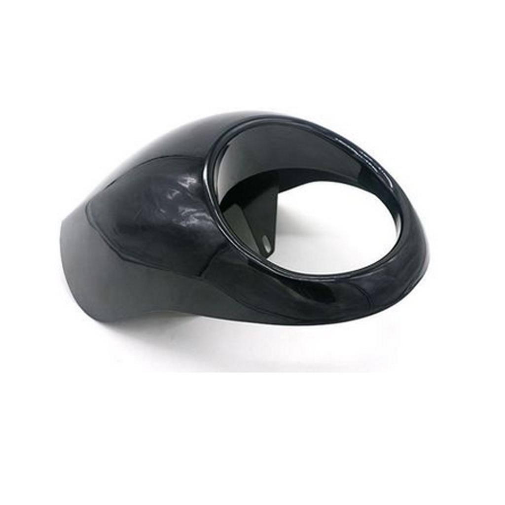 Black Front Headlight Fairing Screen For Harley Sportster 883 XL1200 2004-2014