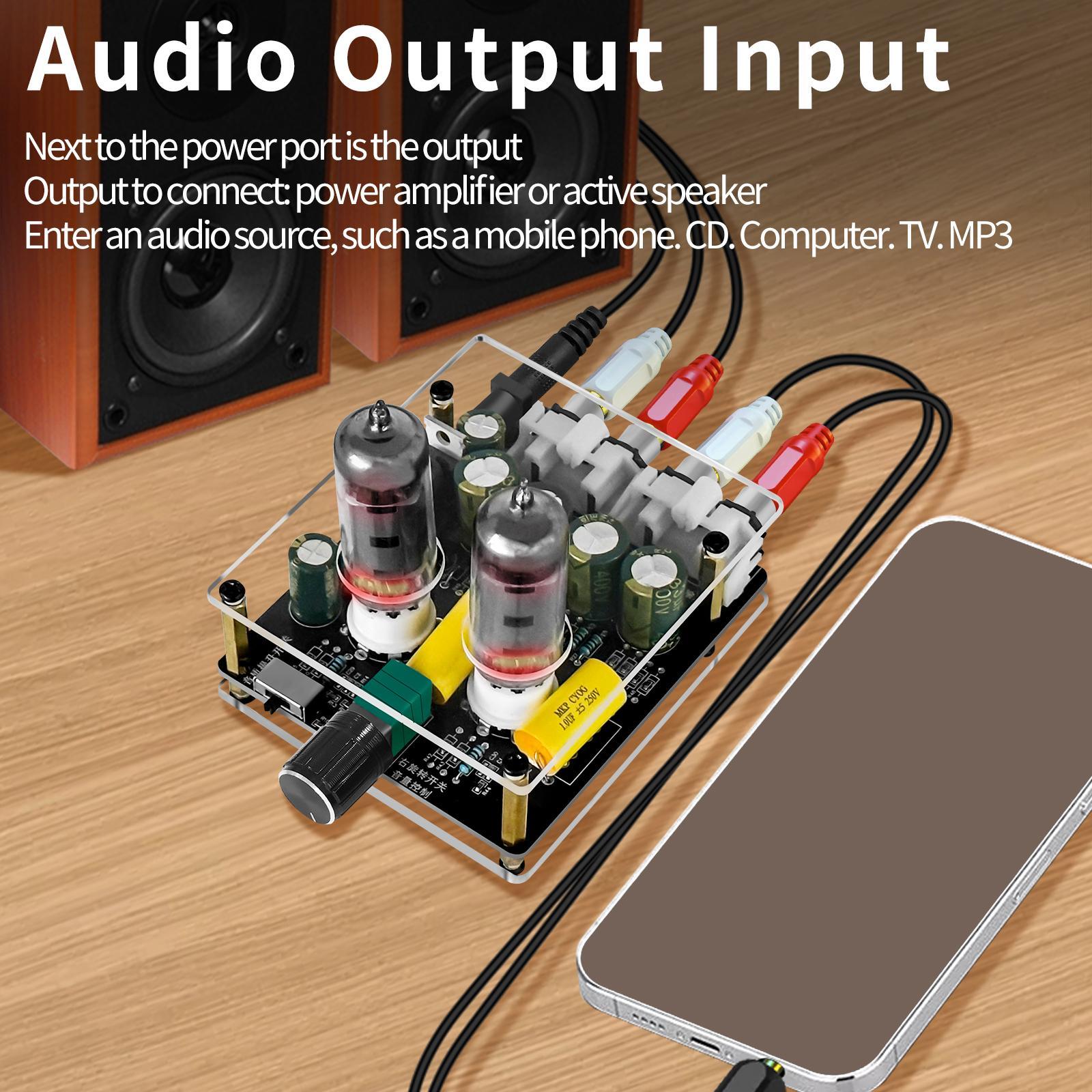 Preamplifier Board Surrounding Professional Digital Tuning Preamp Board
