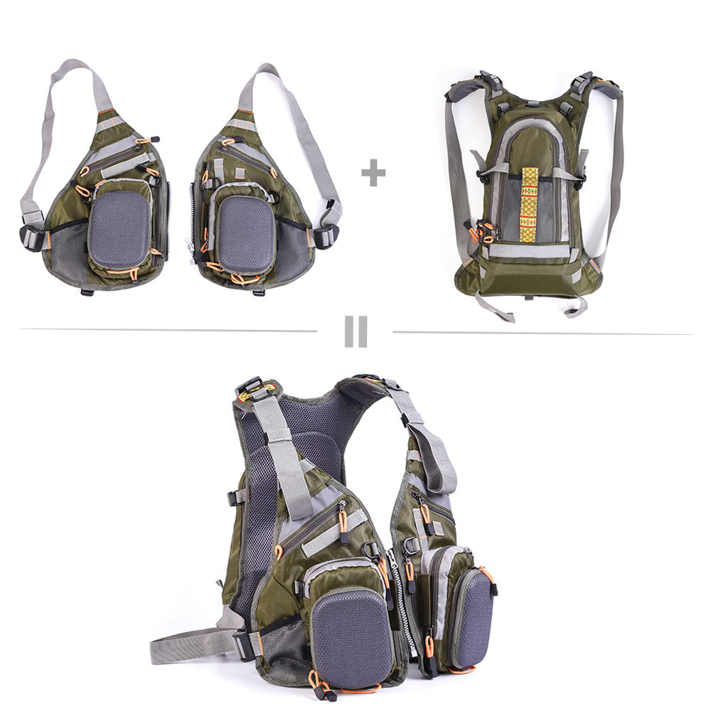 Balo áo khoác câu cá ngoài trời thoáng khí