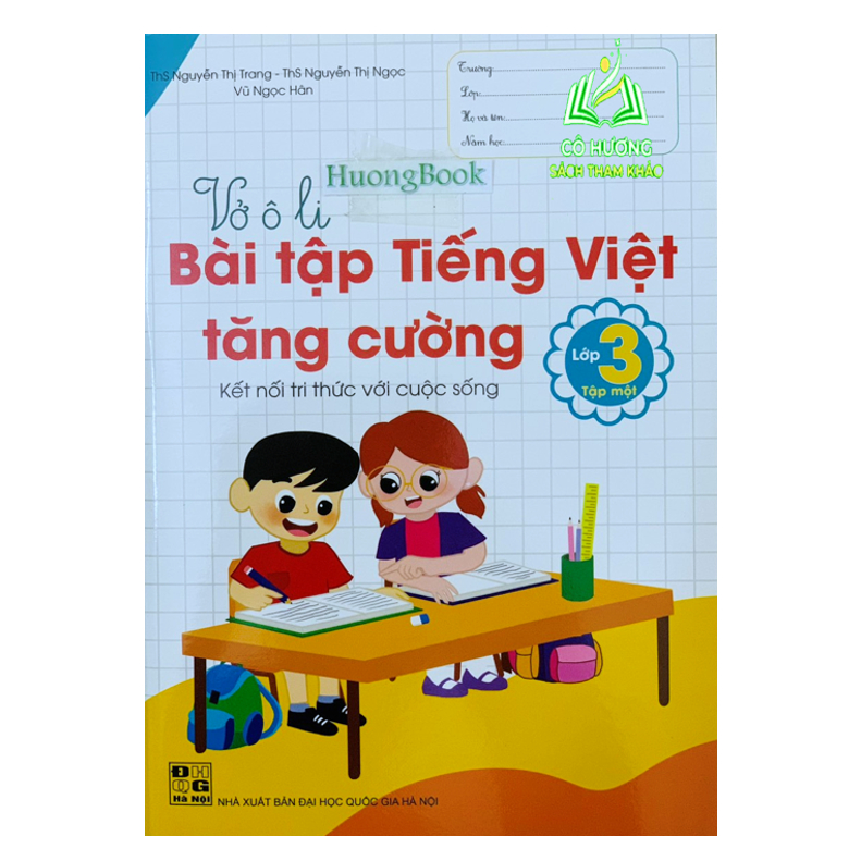 Sách - Vở Ô li Bài Tập Tiếng Việt Tăng Cường lớp 3 - tập 1