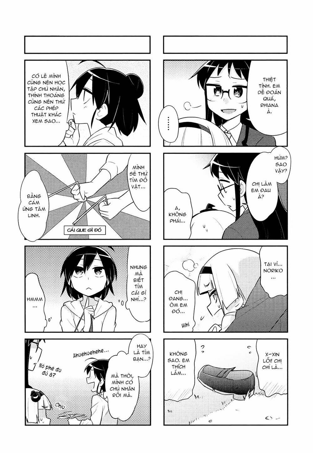 majyo to houki to kurobuchi megane chapter 19 6