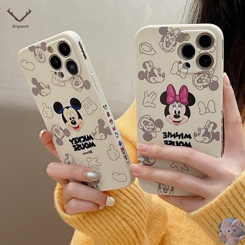 Casing for iPhone 13 12 11 Pro Max X XR XS Max SE2020 8 7 Plus protective case cute mouse phone case silicone soft