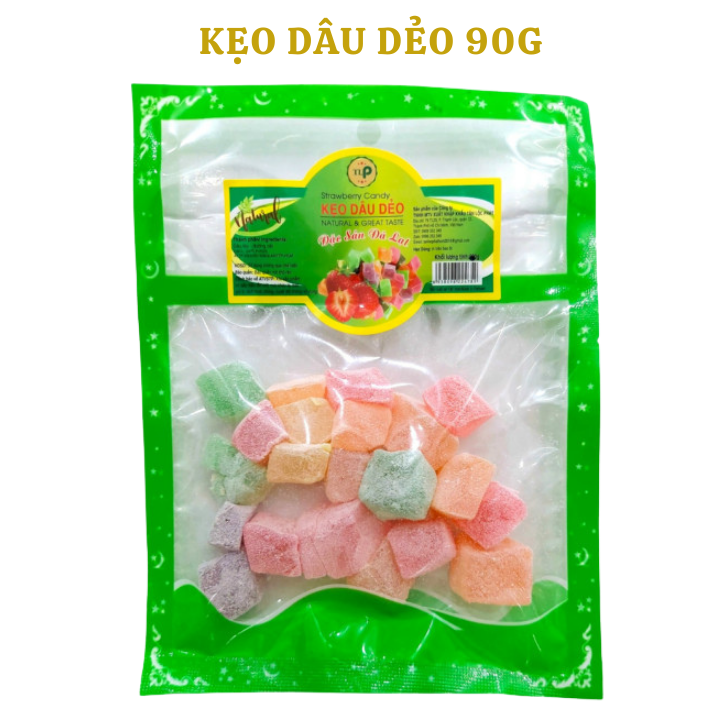 COMBO 4 GÓI ĐẶC SẢN ĐÀ LẠT (KẸO ME CAY XÍ MUỘI, DÂU DẺO, DÂU TÂY, DÂU TẰM) TÂN LỘC PHÁT