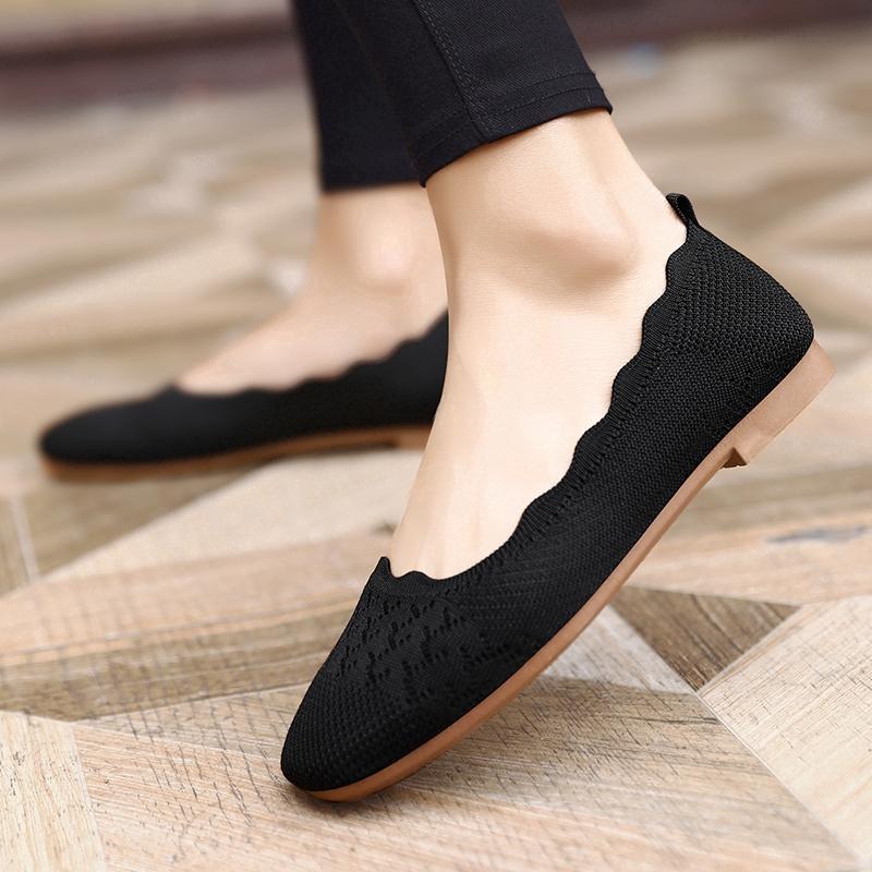 2020 Fashion women outdoor soft running sneakers casual flat shoes