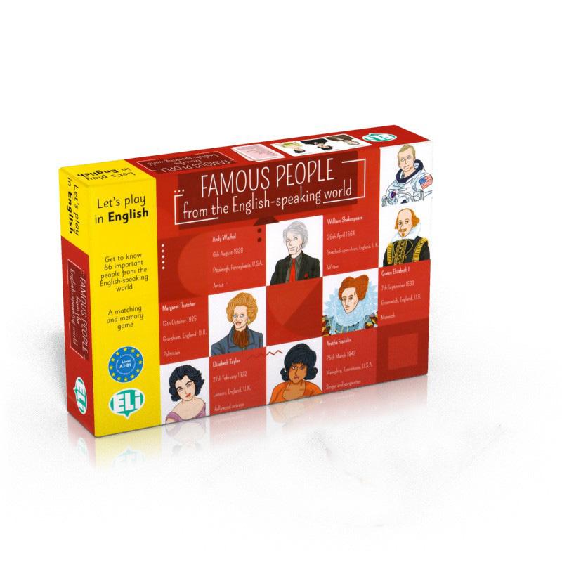 Sách ngoại văn: ELI Language Games - Famous People From The Englishspeaking World
