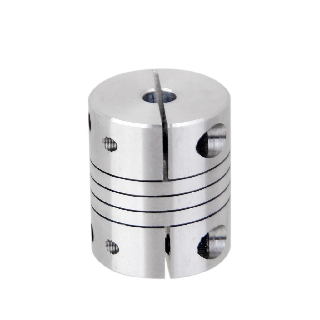 Stepper Motor Shaft Coupling Coupler Silver