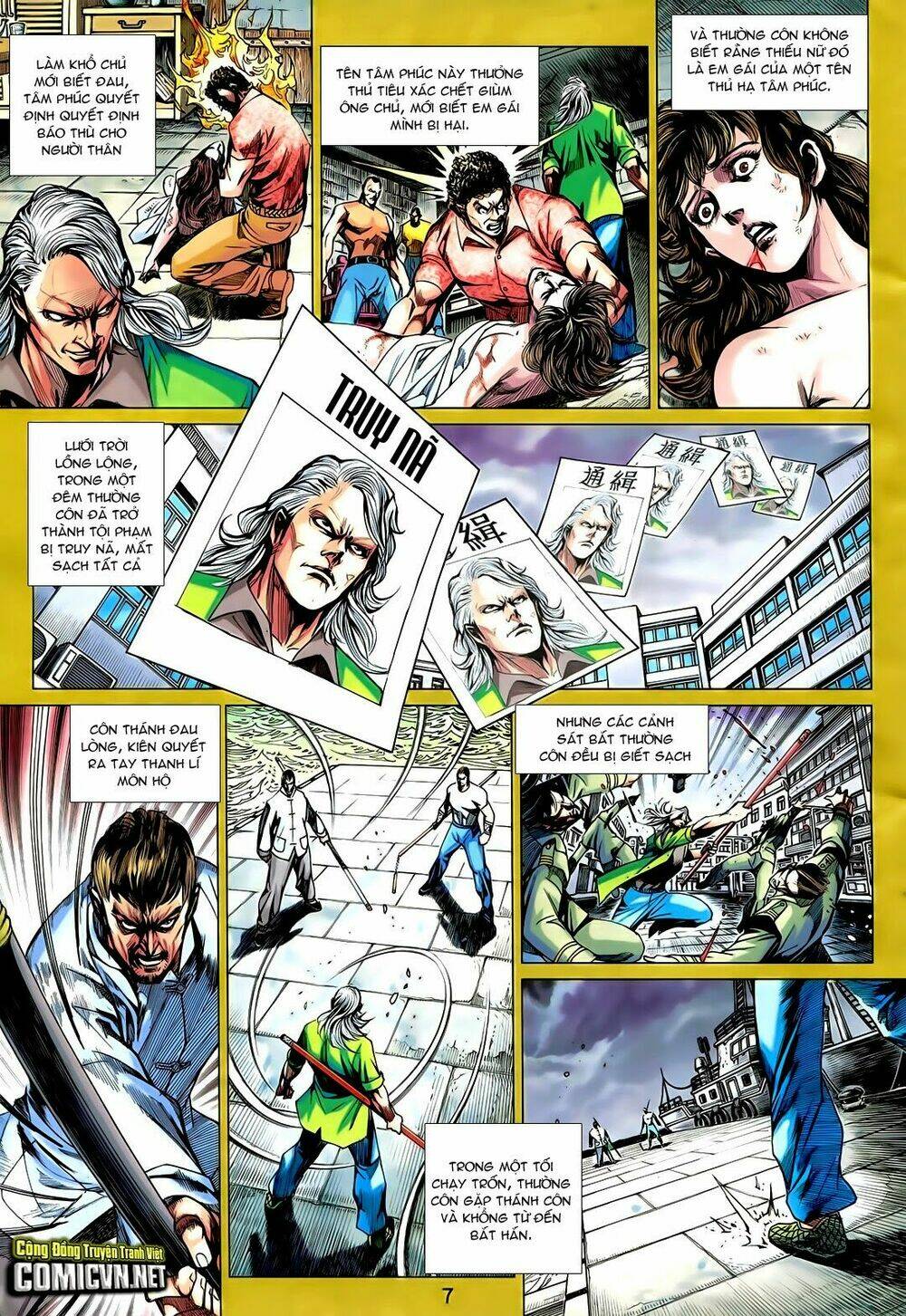 tân tác long hổ môn chapter 730 7