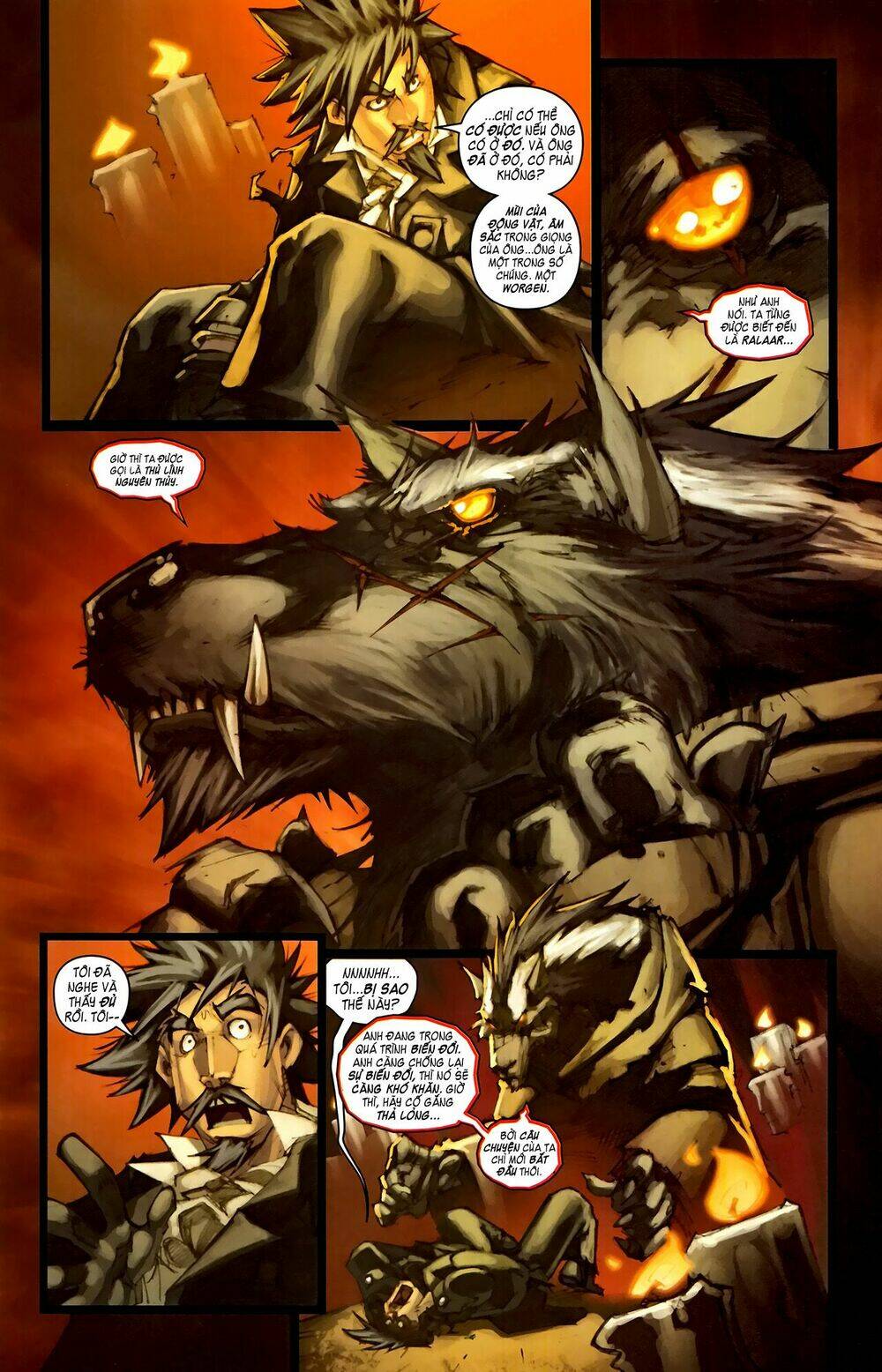 world of warcraft - lời nguyền của worgen | curse of the worgen chapter 1 29