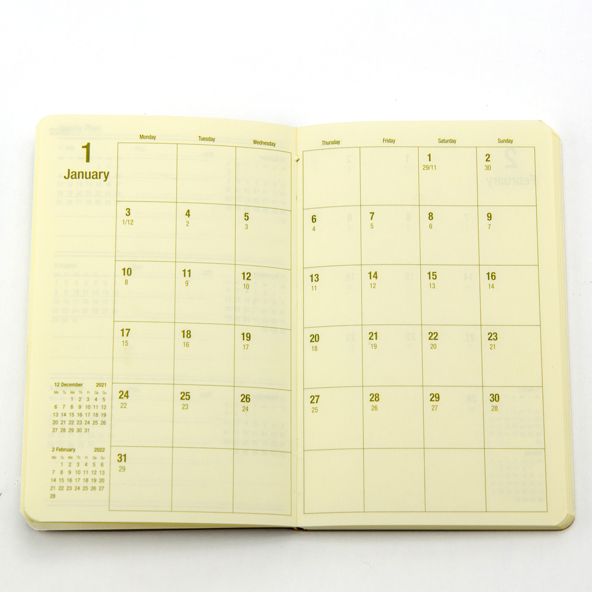 Sổ Lịch Planner B7 - 2022