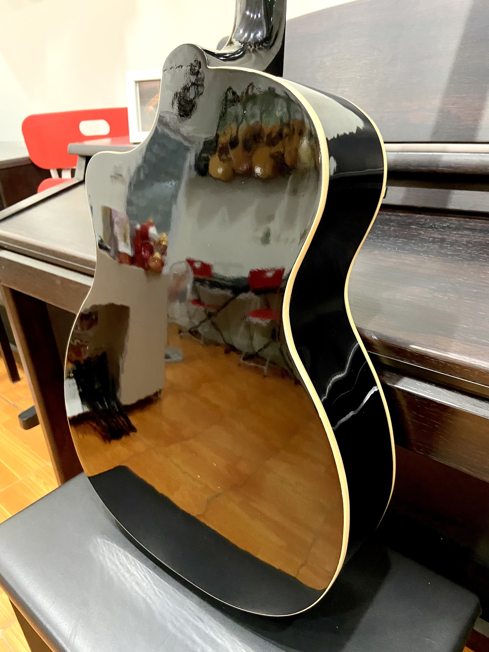 Đàn Guitar Acoustic QT-02A - có ty chỉnh cần