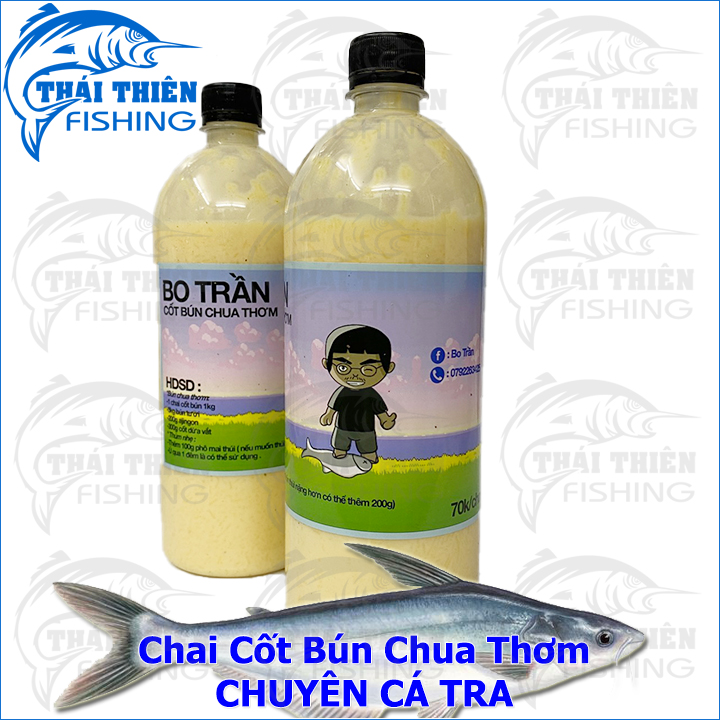 Chai Cốt Bún Câu Cá Tra Bo Trần 1kg Dùng Câu Sông Tự Nhiên Hồ Dịch Vụ