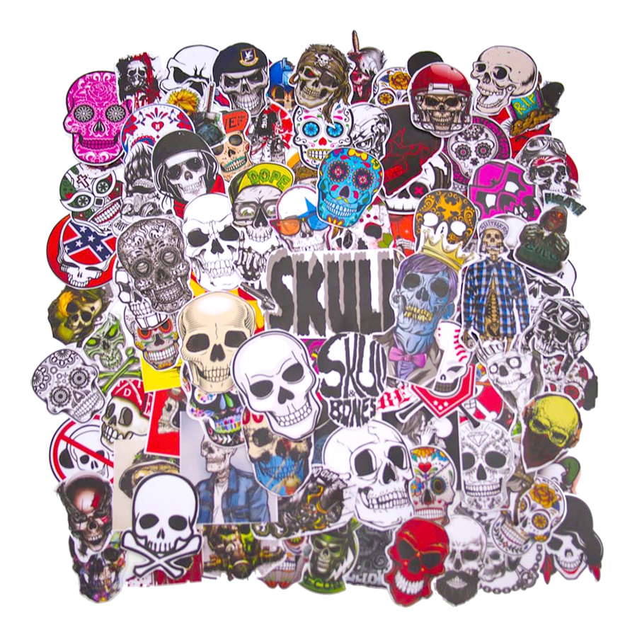 Set 100 Sticker - Skull