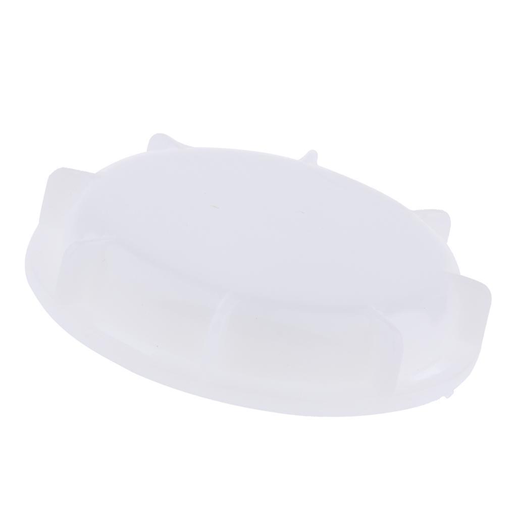 IBC Tank Valve IBC Adaptor Fitting Seal Cap White, threaded inner diameter: 58mm