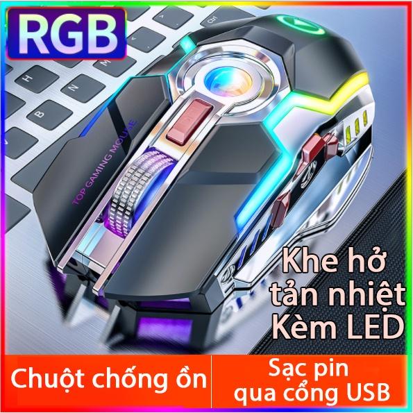 Chuột không dây Gaming Coputa Chuột máy tính laptop chơi game cao cấp A5