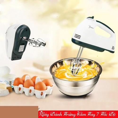 May đánh trứng nhào bột tự động 7 cấp độ cực khỏe hàng cao câp siêu bền