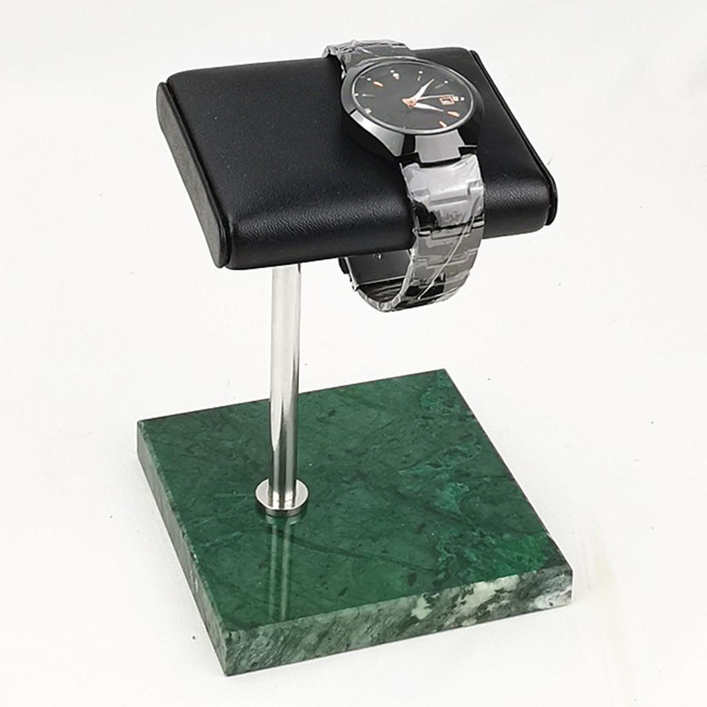 Black & Green Marble Base Jewelry Bracelet Holder Watch Display Stands
