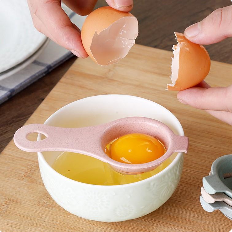 Dụng Cụ Tách Lòng Đỏ Trứng Dễ Dàng Chất Liệu Nhựa Lúa Mạch