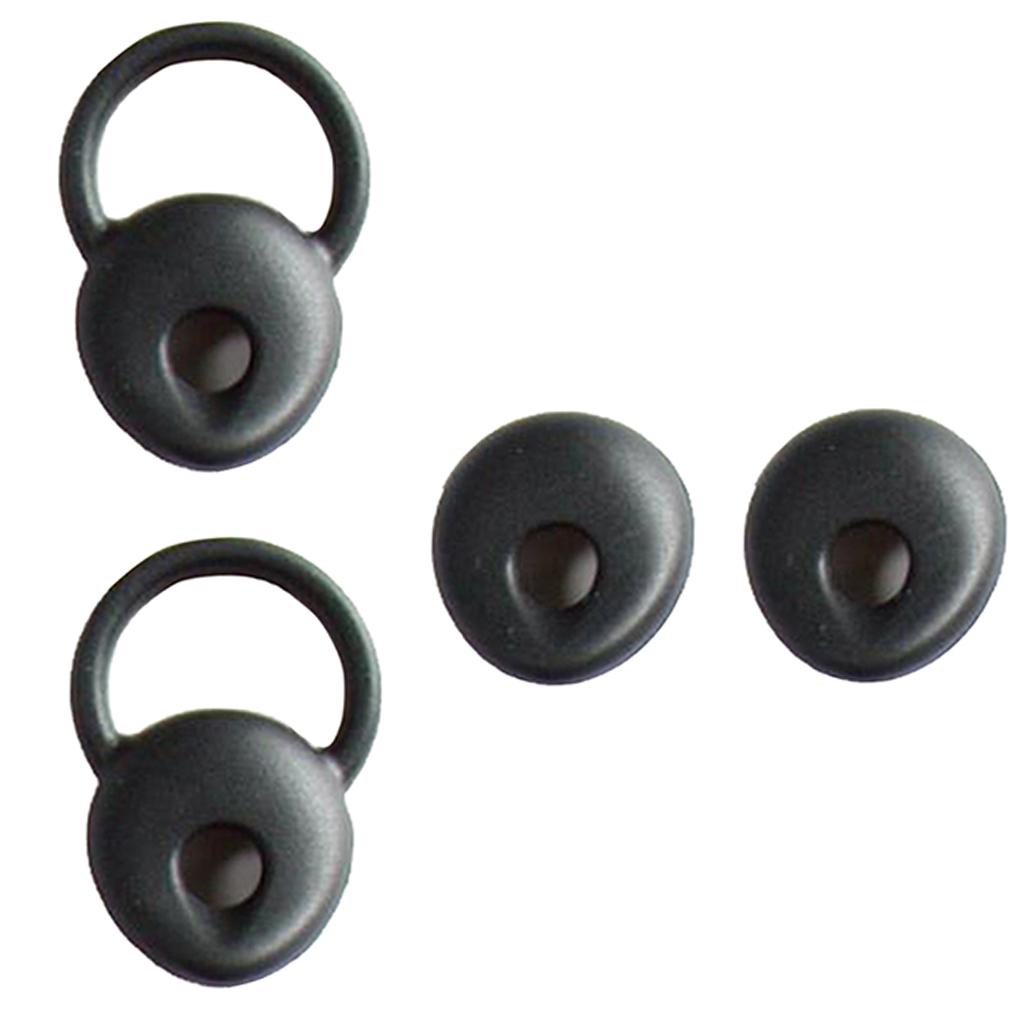 2 Pairs Universal Silicone Earbuds Eartips Caps for Jabra Mini