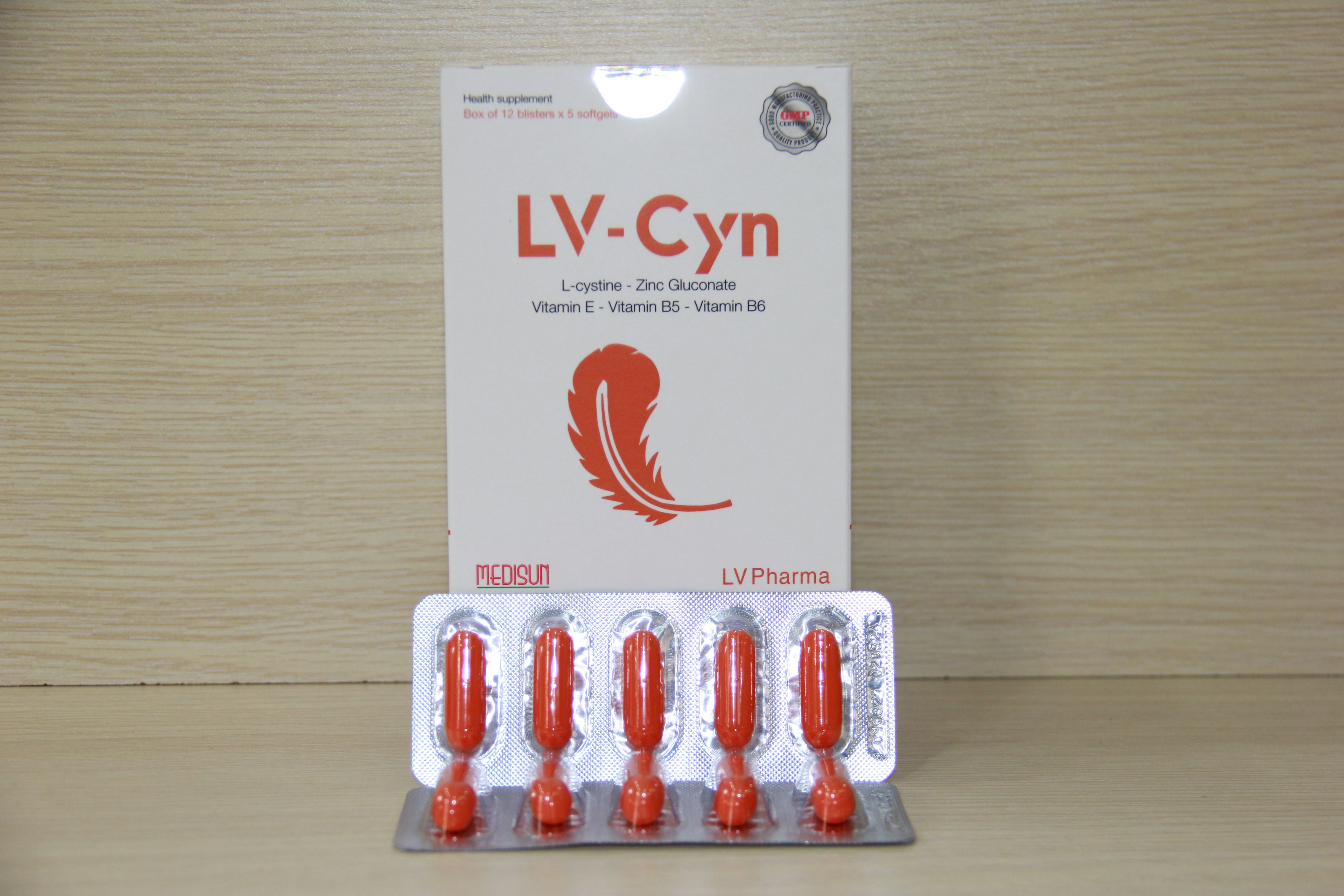 Lv - CYN Viên uống hỗ trợ làm đẹp Da - Móng - Tóc 