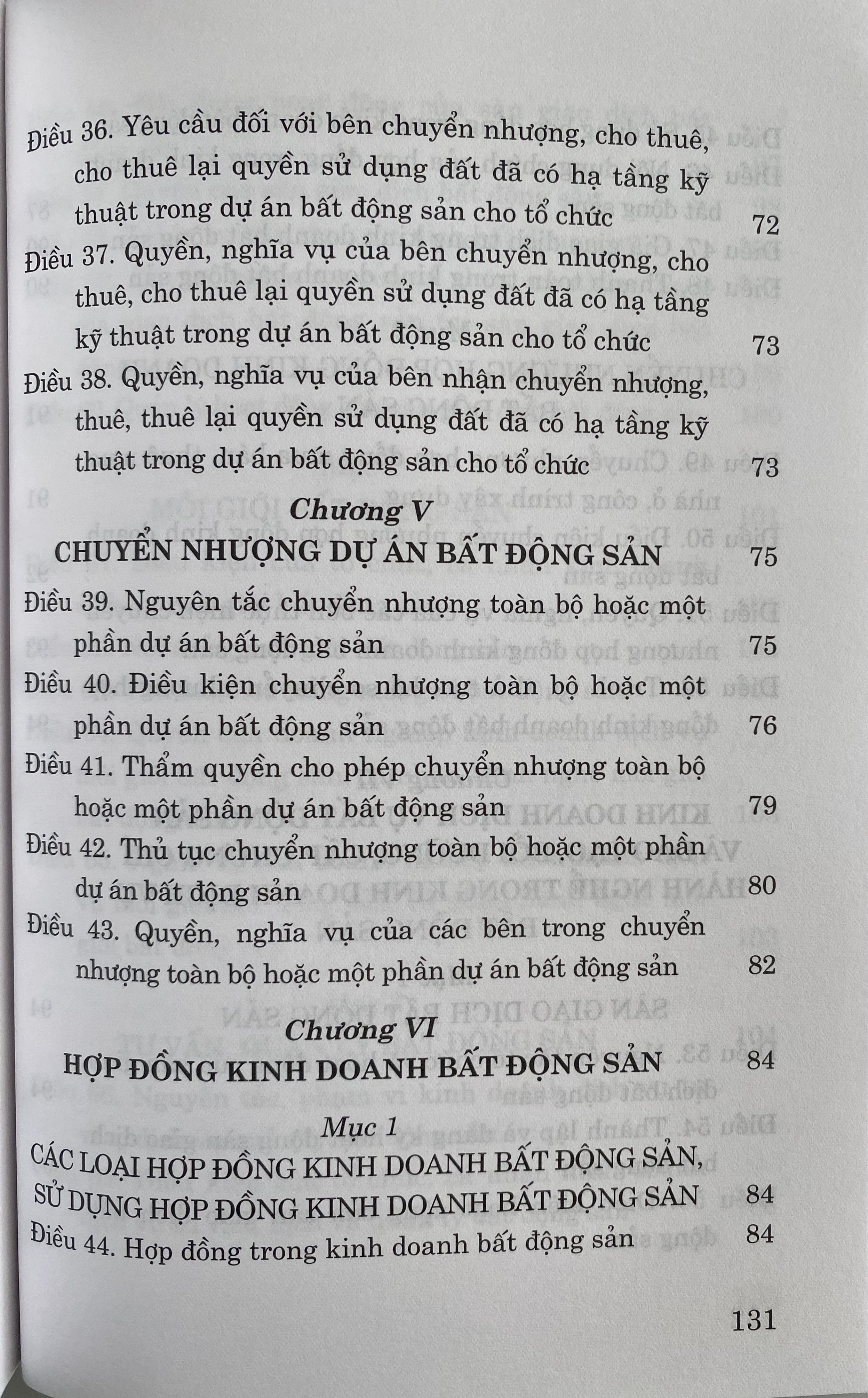 Luật Kinh Doanh Bất Động Sản 