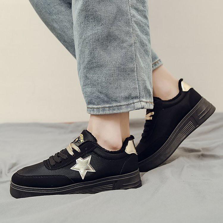 Giày thể thao nữ đế thấp phong cách hàn quốc giày thể thao kết hợp giày thường