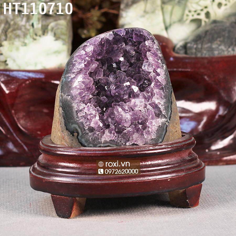 Hốc Thạch Anh tím 2A - 1,24Kg - 15cm