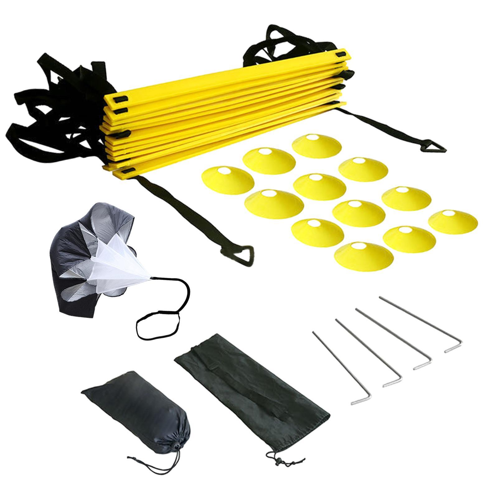 Agility Ladder Soccer Fitness Accessory for Running  and Field