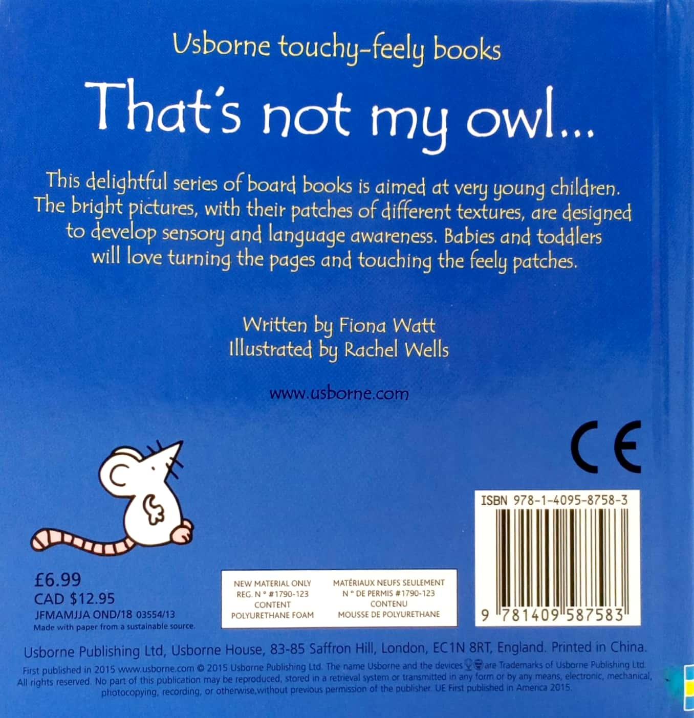 Usborne That's not my owl