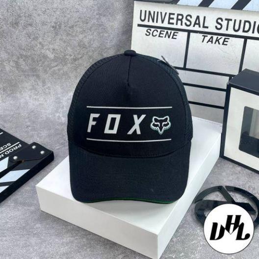 Nón kết nam, mũ lưỡi trai nam nữ Cáo FOX phối lưới vải Kaki đẹp form chuẩn